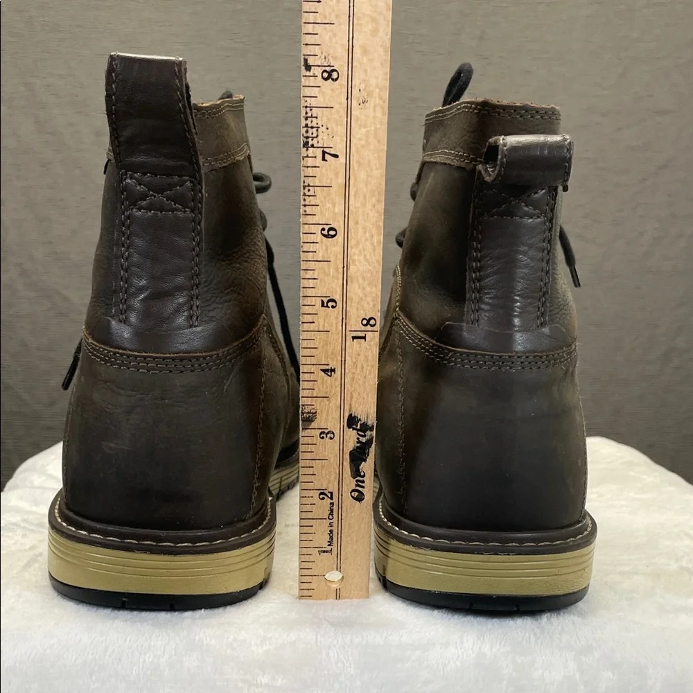 Keen Men's Brown Leather Lace-Up‎ Boots